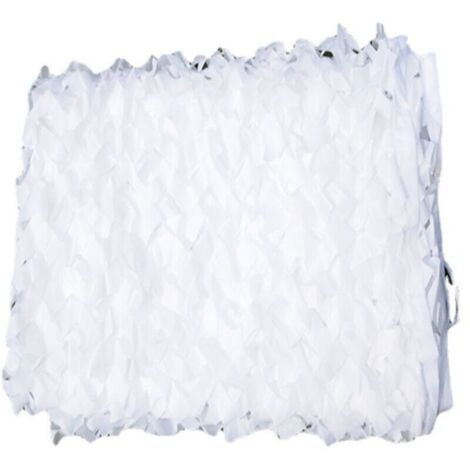 3x4 m blanc Filet de Camouflage Blanc Voile d'ombrage rectangulaire design ombrière camouflage