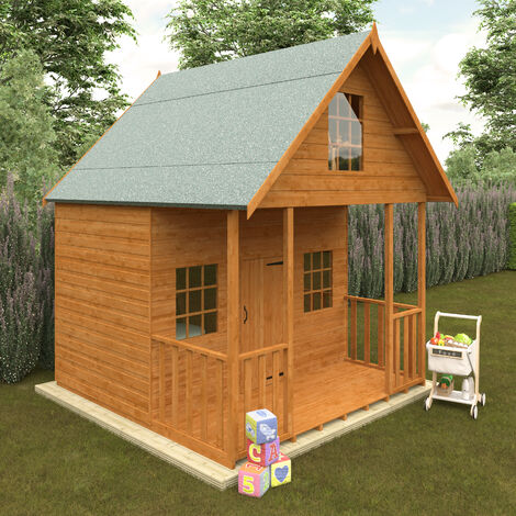 3x4w Single Storey Shiplap Timber Mini Den - Children's Playhouse