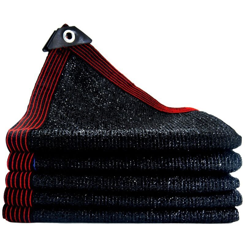 3x8 m Toile Ombrage HDPE Respirant Protection Rayons 90-95% UV pour Jardin Terrasse Filet Protection Solaire Filet