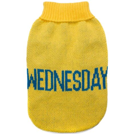 3XS 20 cm: Maglioncino per cani Everyday Wednesday