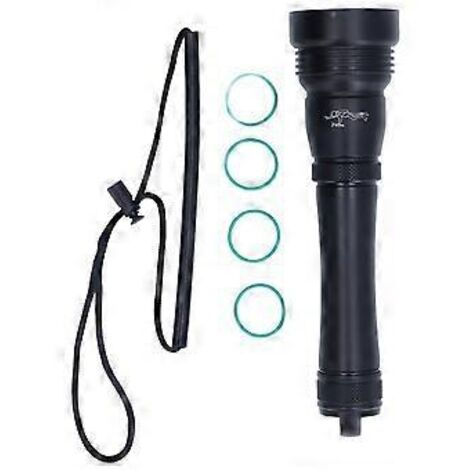 3xXHP70 Taucherlampe IPX8 wasserdichte Unterwasserlampe aus Aluminiumlegierung