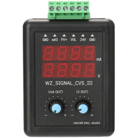 4-20mA 0-10V 24V Generatore di segnale Trasmettitore di tensione di corrente Sorgente di segnale Sorgente di corrente costante con display