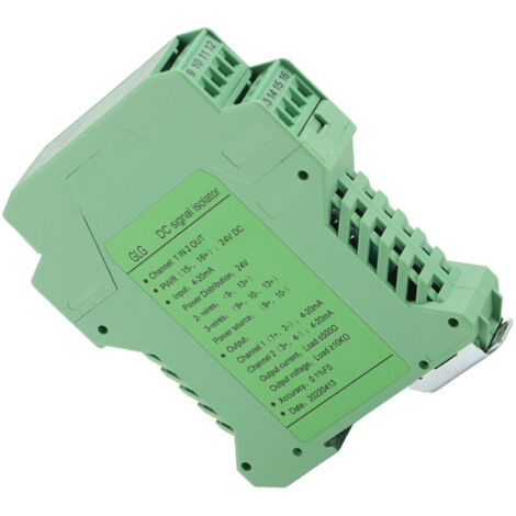 4-20mA Signal-Isolator-Transmitter für SPS, 24V DC Signalaufbereiter (4)