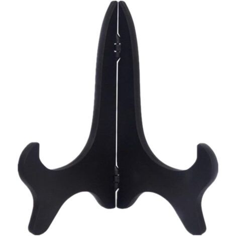 4' 6' 7' 8' 9' 10' 11' Folding Easel Stand Plate Stand Plate Photo Holder Photo Holder - Black, 6 Inch Very Convenient and Popular Useful and Professional
