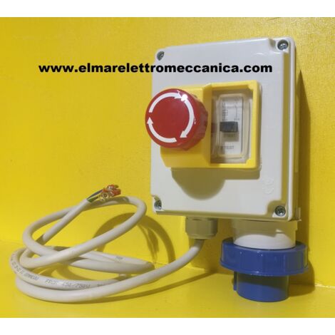 4 - 6,3 A Monofase Quadro Salvamotore Macchine Utensili Betoniera