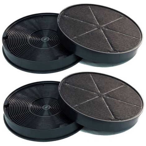 4 Aktivkohlefilter für Bosch DHZ5316, 748733, 00748733 Ersatz Kohlefilter für Dunstabzugshauben / Filter für Umluftbetrieb