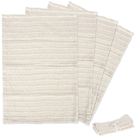 4 alfombrillas protectoras rectangulares para platos y cubiertos de cocina