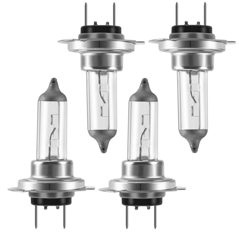 Tlily - 4 Ampoules de Phare Voiture H7 12V / 55W Halogène Lampe Standard