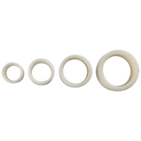 4 anelli di riduzione per mole - D. 32/25,4 - 25,4/20 - 20/16 - 16/12,7 mm - LEMAN - 3220.03