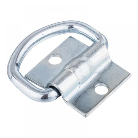 4 anillos de amarre en D para barcos, remolques, camiones y furgonetas