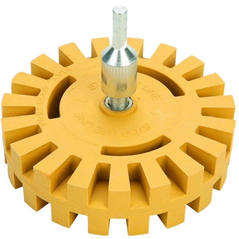 Image of 4 Auto Gummi Entfetter Rad Reifen Entferner Schleifscheibe Polierwerkzeug Reparatur Werkzeug