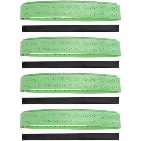 4 Bandes Antidérapantes Respirantes pour Raquettes de Badminton et Tennis