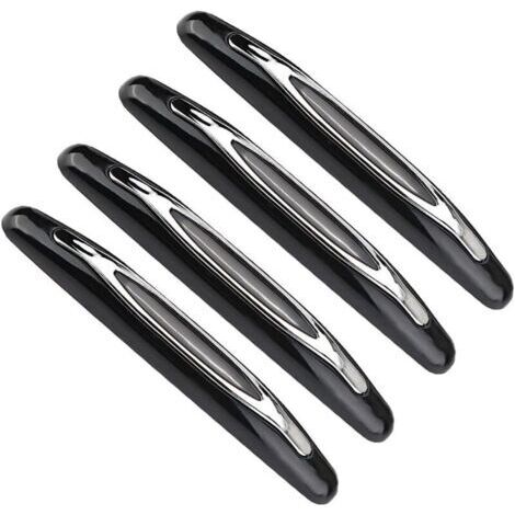 4 bandes Protection Porte De Voiture,Car Door Ding Protector,Protection Pare Choc Voiture,Pare-Chocs en Métal De Voiture,Accessoires De Voiture Extérieurs,Déflecteur/Bande De Protec