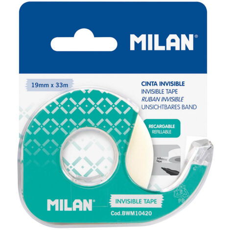 4 Blister Nastro adesivo invisibile 19mm x 33m Milano
