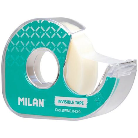 4 Blister Unsichtbares Klebeband 19mm x 33m Milan