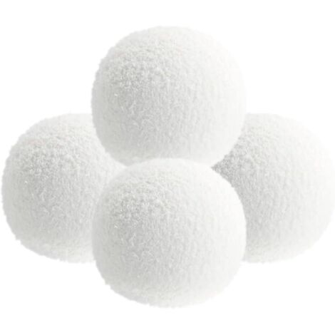 4 bolas de espuma para eliminar la espuma, esponja absorbente de aceite reutilizable, esponja flotante para piscinas, esponja de espuma para spas, jacuzzis, piscinas y spas.