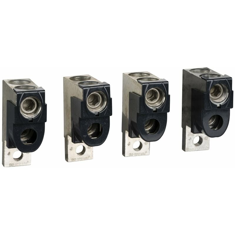 Schneider Electric - 4 bornes 2X 50-120MM2 sep phases accessoire disjoncteur NSX100-250 inv/ins - LV429219