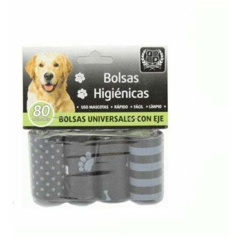 4 borse igieniche sandimali roll per escrementi (80 unitМК)