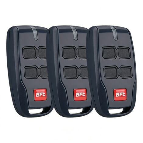 UNION 4 boutons pour porte Rmeote BFT Mitto 2 Gate Rmeote B RCB, 433 MHz, 4 canaux pour Rolling BFT Mitto 2, Kleio, Ghibli, TRC 2, Kleio, Ghibli, TR -3pcs