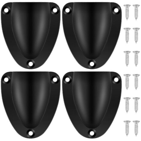 4 cache-câbles en nylon de 6,35 cm (2,5 pouces) pour câbles marins, pour bateaux.