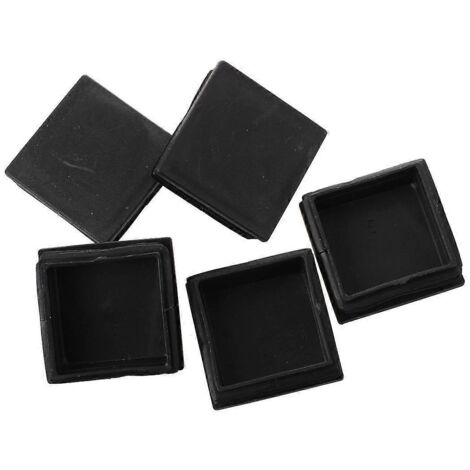 4 cale-portes de porte noires en plastique anti-blocage
