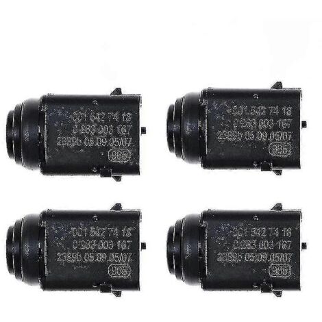4 capteurs de distance de stationnement PDC pour Mercedes W203 W209 W210 W211 W220 W163 W168 W215 W 251 S203 C203 0015427418 0263003167