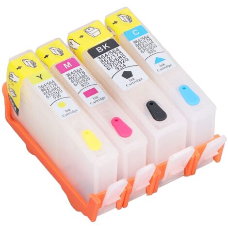 4 Cartouches de Recharge d'Encre Compatibles HP Officejet Pro - Fournitures d'Impression