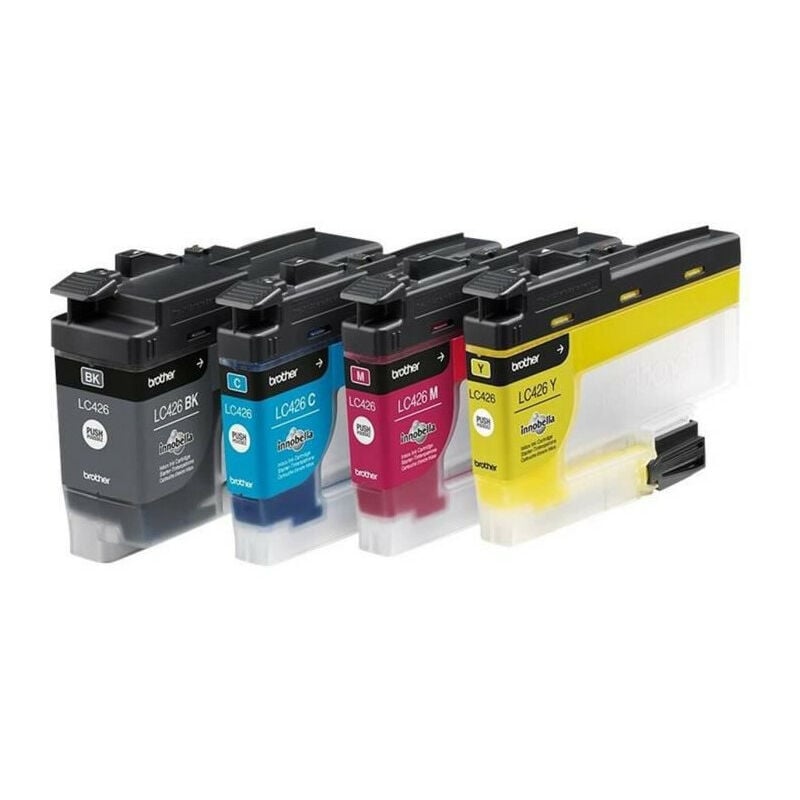Pack de 4 cartouches dencre LC426VAL Brother Noir, Cyan, Magenta, Jaune - MFC-J4335DWXL, MFC-J4340DW, MFC-J4535dw etc