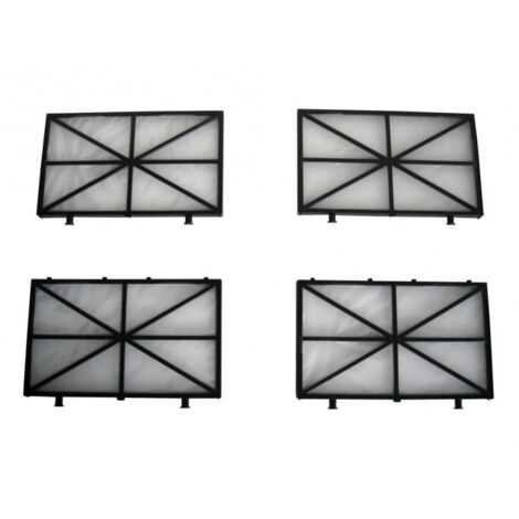 4 Cartucce Filtro Trama Grande 100 Micron per Robot Piscina Maytronics Dolphin Master M4 - M5 / Apogon CC / Wave30 / Thunder10 - 20 & 30