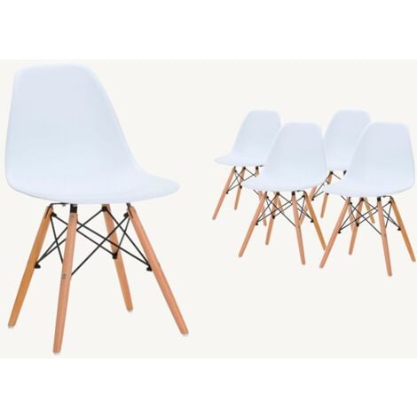 ATRAPAMUEBLES 4 chaises longues Tower White