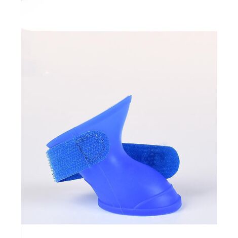 4 Chaussures Anti-rayures Pour Chats, Chaussures De Toilettage En Silicone Anti-rayures Pour Animaux De Compagnie Pour Le Bain Et Le Rasage  Domic