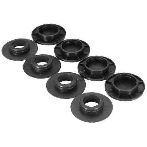 4 clips de fixation pour tapis de sol de voiture, noirs, pour Mercedes - 6680520