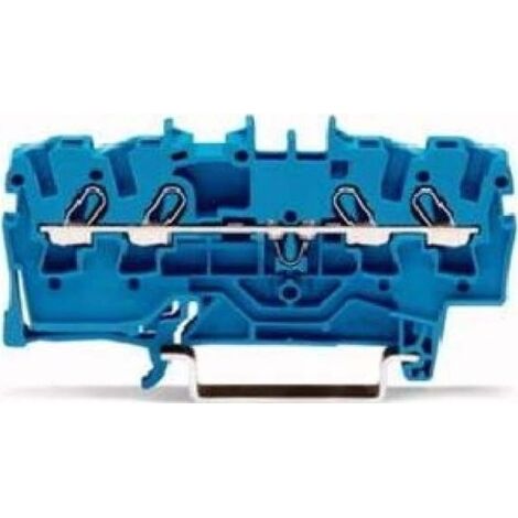 4-Condcteur-Borne de passage Wago 2002-1404 UE 100 pièces