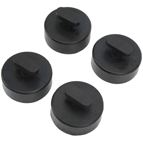 4 coussins de support de cric en caoutchouc, patins de levage à friction statique renforcée, adaptés pour Chevrolet Corvette C5, C6, C7, C8.