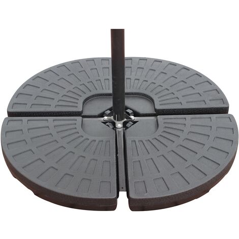 4 dalles de parasol à lester