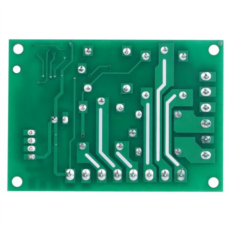 4 DC12V 4-Kanal 433MHz Relais für automatischen Garagentor-Funkempfänger mit Fernbedienung