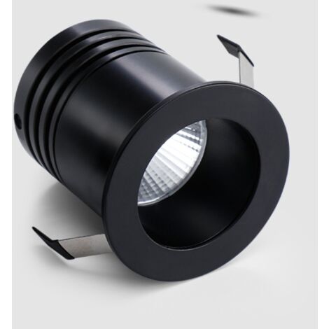 4pcs intégré anti-éblouissement profond 3W aucun projecteur principal d'éclairage d'armoire à lumière LED