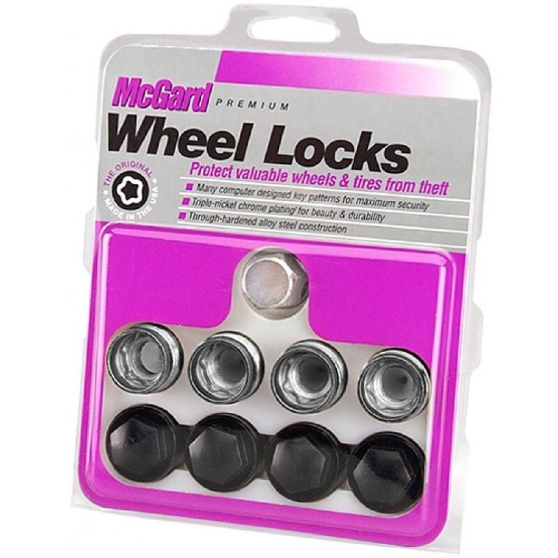 4 ecrous 25167SU 14x1.50 L22.7mm H19 - Antivol de roues compatible avec Porsche 911 924 928 944 968 - 25167SU