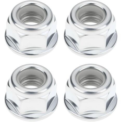 4 écrous de Lame de Débroussailleuse M12x1,75 Filetage à Gauche Référence 579 07 64-01 Compatible avec Husqvarna 143R II