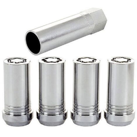 4 ecrous Us Su Mcgard M12x1.25 L31.5mm D17mm - 25258