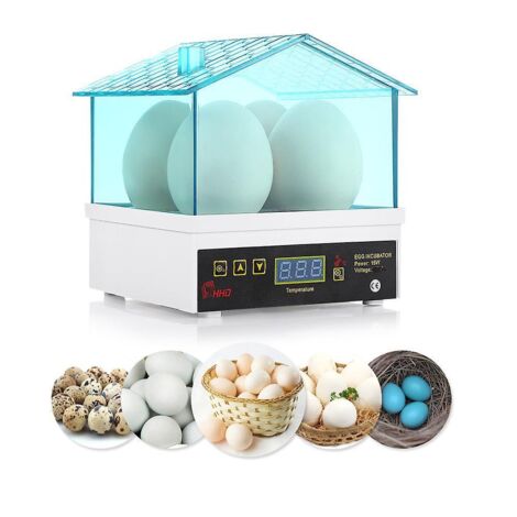 4-egg incubator for hatching chickens, poultry, mini house with automatic humidity control, professional digital incubator for hatching ducks, birds, quail