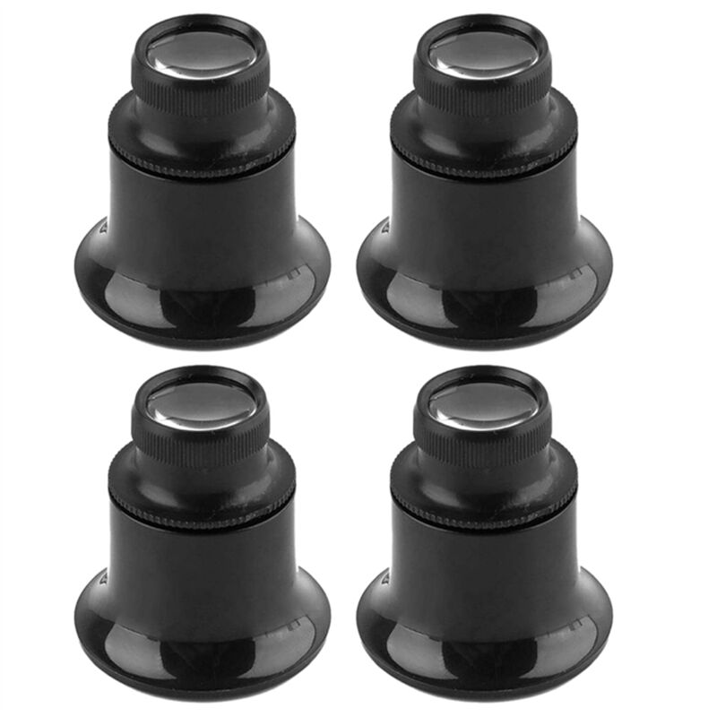 Image of Tlily - 4 Einröhren-Lupe mit 20-facher Vergrößerung, Uhren- und Schmuckreparatur-Augenclipglas