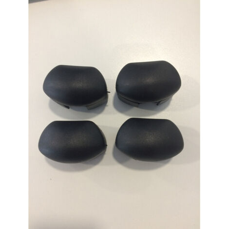 4 Embouts pour barre de toit Menabo Tema
