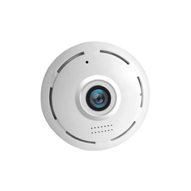 Odipie - Mini caméra panoramique Wifi 960p caméra ip Fisheye à 360 degrés caméra de vidéosurveillance de Surveillance de sécurité à domicile