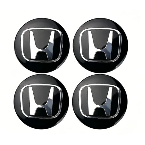 4 enjoliveurs centraux de 69 mm pour Honda Civic, Fit, Advance, 150, Inspire, XR-V, CR-V, UR-V, Fit Type R. Accessoires pour enjoliveurs de roues de voiture de 26 pouces.