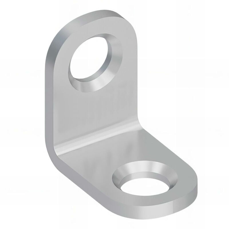 4 équerres de chaise galvanisées - 20x20x13x2,0 mm