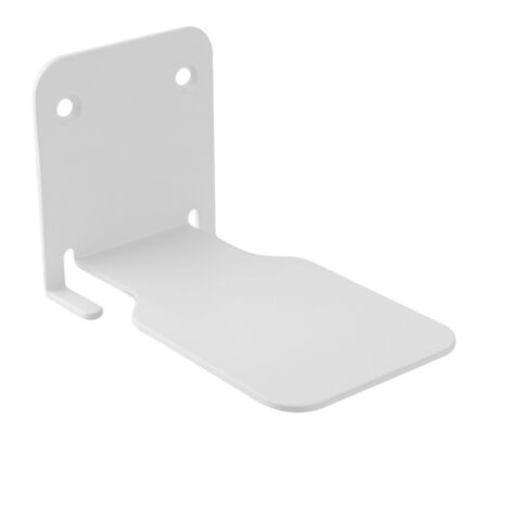 4 étagères invisible murale fer métal robuste pour bureau chambre salon décoratives flottantes, blanc