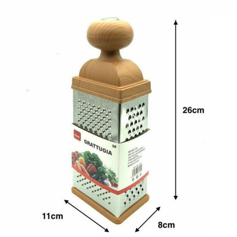 4 Faces En Acier Inoxydable Fruits Et Légumes Fromage écailles Fines