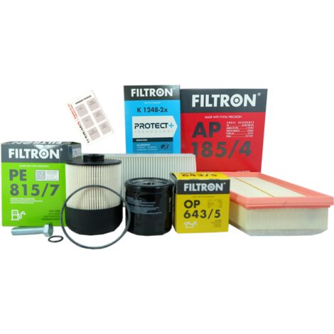 4 Filter Filtron Renault Kangoo 2 II 1.5 dCi 2010-