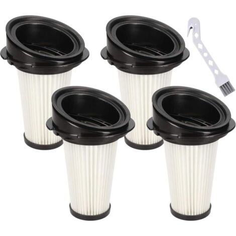 4 Filtre de Remplacement pour Rowenta Aspirateur Balais X-pert 3.60 X-Pert 160 RH72xxx ZR005202 avec brosse de nettoyage